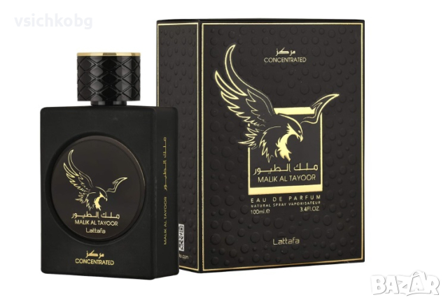 Арабски парфюм Lattafa Perfumes  Malik al Tayoor 100 мл грейпфрут, кардамон, бергамот,аква , теменуж, снимка 1