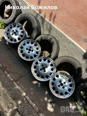 Продавам алуминиеви 15 цола за Ровър 200 , снимка 2 - Гуми и джанти - 50125233
