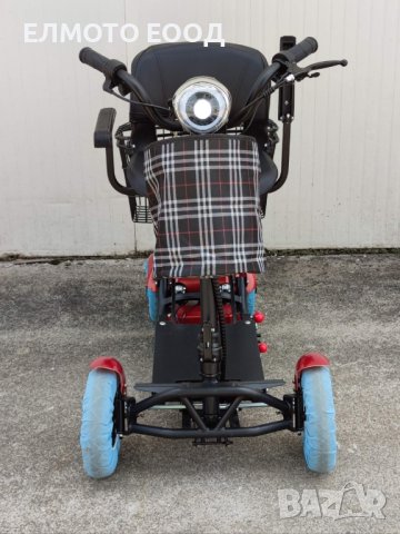 Електрическа четириколка сгъваема с голяма удобна седалка TTX-2W, снимка 7 - Мотоциклети и мототехника - 41844418