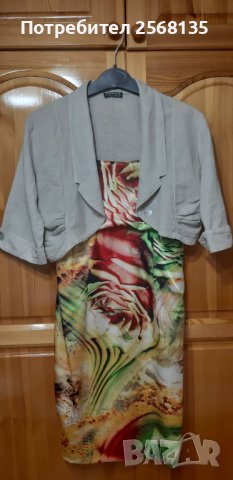 Разкошна Рокля Копринен Сатен ! НОВА!, снимка 6 - Рокли - 41957238