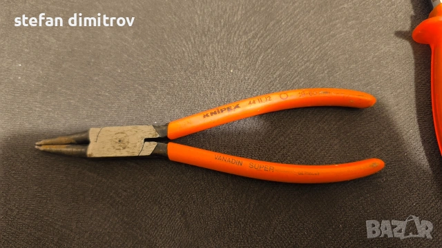 Knipex зегер клещи и Клещи със заоблени челюсти хромирани 160 mm, 22 06 160, KNIPEX , снимка 9 - Клещи - 53665945