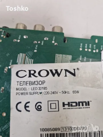 CROWN LED 32185 MAIN BOARD 17MB82-2 TCON BOARD 6870C-0442B PANEL VES315WNDL-01, снимка 4 - Части и Платки - 47523974