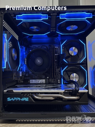 Геймърски компютър Ryzen 3600/RX580 8GB/16 Ram/512GB ssd nvme/1TB HDD/600W Bronze + Монитор DELL, снимка 3 - Геймърски - 56160124