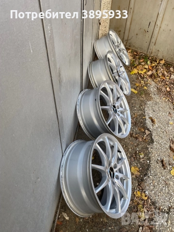 Оригинални джанти на Mercedes - Benz 17”, снимка 5 - Гуми и джанти - 52506672