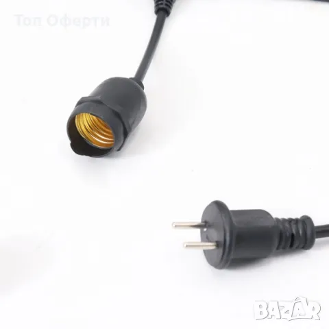 Кабел с фасунги, декоративно осветление, снимка 5 - Други стоки за дома - 48927024