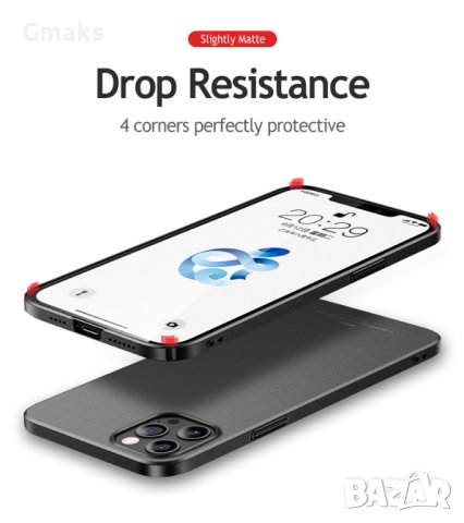 Ултра тънък матов кейс за Iphone, снимка 9 - Калъфи, кейсове - 42165756