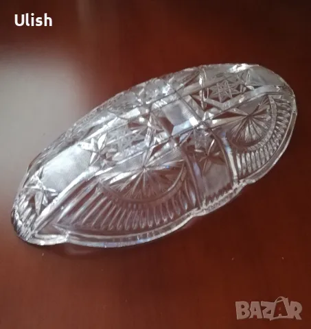 Кристална купа бонбониера Гондола, снимка 7 - Аксесоари за кухня - 49047830