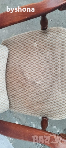 Луксозен люлеещ стол, снимка 5 - Столове - 52898441