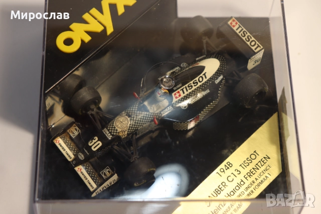 1:43 ONYX SAUBER C 13 HEINZ HARALD FRENTZEN БОЛИД ФОРМУЛА F1, снимка 4 - Колекции - 52636265