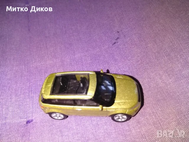 Маркова на Welly метална количка Land Rover нова, снимка 5 - Колекции - 47750857