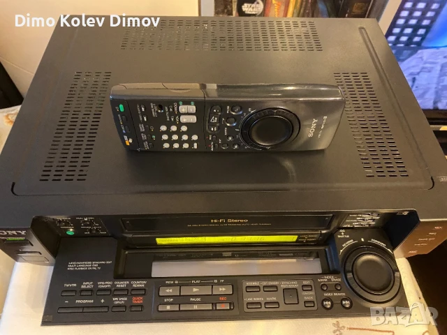 SONY SLV E1000. Видео Рекордер.Рядък Топ Модел, снимка 4 - Плейъри, домашно кино, прожектори - 50832133