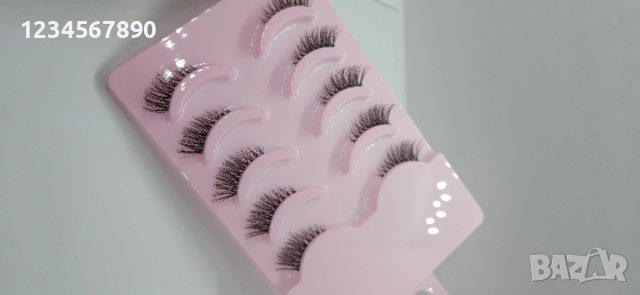 3D мигли половинки