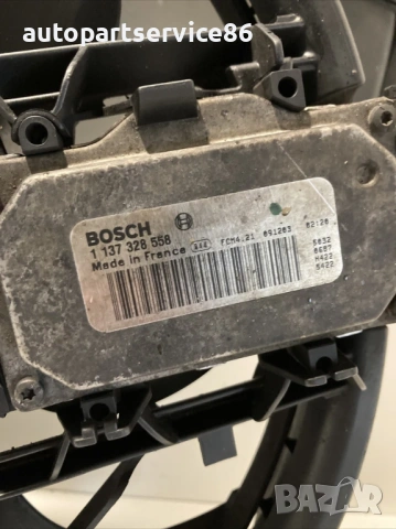 Вентилатор за охлаждане на радиатор за Volvo C30 1.6 TDI 109HP (2012) 3135103743, снимка 3 - Части - 53833908