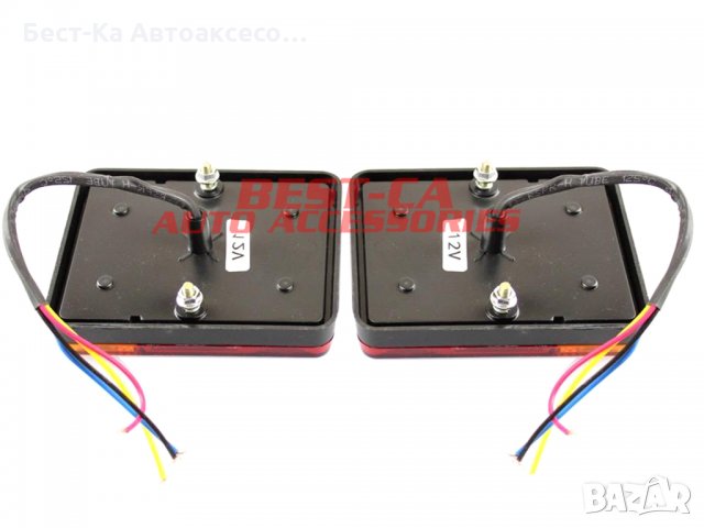 Комплект! диодни стопове за подходящи за ремаркета, бусове, платформи led 12v24v, снимка 5 - Аксесоари и консумативи - 33842481