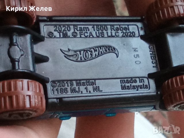 Количка метална стара 26569, снимка 7 - Колекции - 41705772