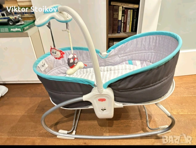 Кош за бебе/музикален шезлонг Tiny Love, снимка 5 - Детски шезлонги - 53222313