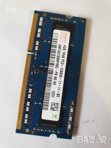 рам памет за лаптоп ddr3 4gb, снимка 2 - Части за лаптопи - 35981609