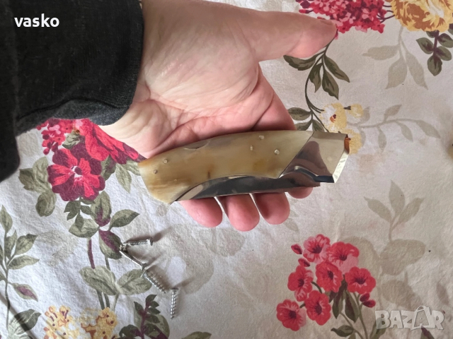 Ръчна изработка-голям,корав, снимка 6 - Ножове - 52548055