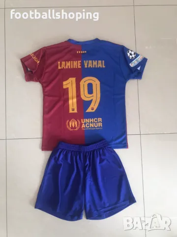 Детски екип Барселона 2025 Ламин Ямал - българско производство, снимка 5 - Детски комплекти - 47265569