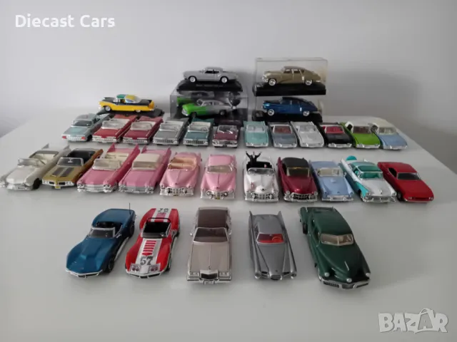 Chevrolet Impala, Corvette, Cadillac Eldorado, vitesse, sunstar 1:43 American Muscle, снимка 1