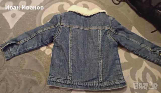 Оригинално детско дънково зимно яке Primark - размер 98, снимка 8 - Детски якета и елеци - 47479975