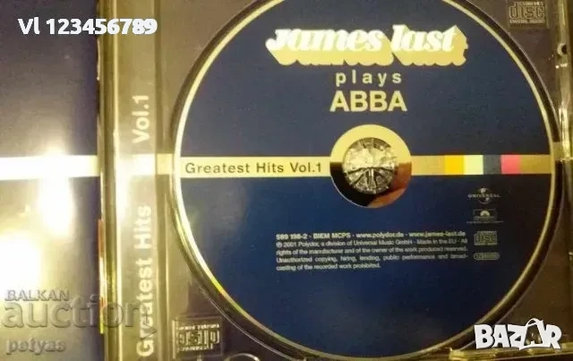 СД -James Last -PLAYS ABBA, снимка 2 - CD дискове - 52248647