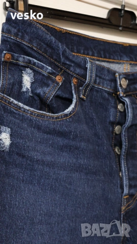 Дънки Levi's 501 W30 L28, снимка 4 - Дънки - 53059196