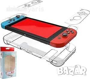 Wesoke прозрачен калъф за Nintendo Switch и Joy-Con контролер, снимка 7 - Аксесоари - 49811661