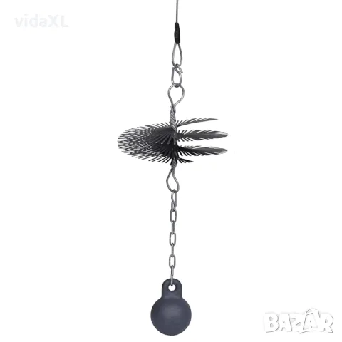 vidaXL Кръгла четка за почистване на комин, диаметър 15 см, снимка 3 - Коминочистачи - 56146007