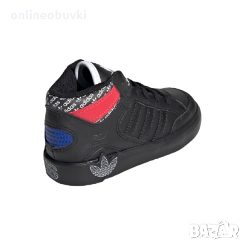 НАМАЛЕНИЕ!!!Бебешки спортни обувки ADIDAS Hard Court Черно, снимка 4 - Детски маратонки - 30419315