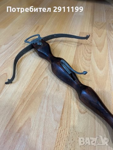 Антикварен арбалет, снимка 2 - Антикварни и старинни предмети - 40887444