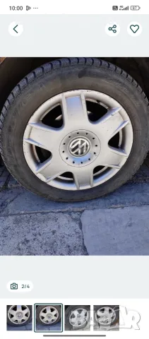 джанти 16 с всесезонни гуми за VW golf 4, Bora , снимка 3 - Гуми и джанти - 56220100