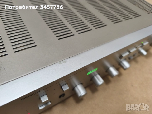 Стерео Усилвател Denon PMA-530 Made in Japan, снимка 13 - Ресийвъри, усилватели, смесителни пултове - 51993695