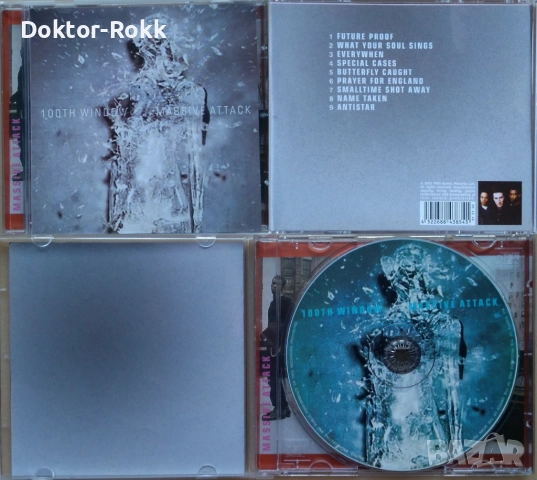 Massive Attack - оригинални и неофициални дискове, снимка 3 - CD дискове - 49200867