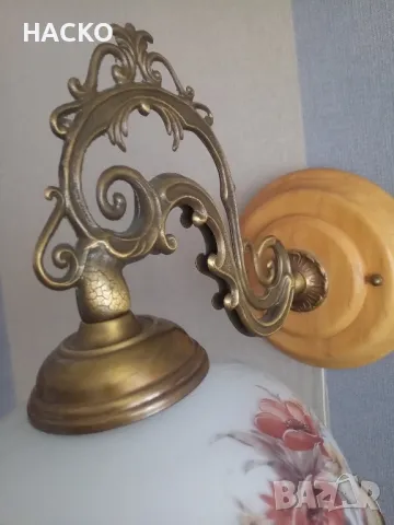 ВИНТИЧ АПЛИК за Стена с Це Ка Ключе Внос от Франция, снимка 4 - Лампи за стена - 49102643