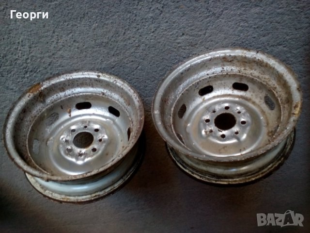 Две джанти Жигули ВАЗ 2101 или 21011 или 21013, снимка 3 - Гуми и джанти - 38786856