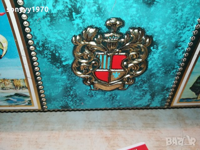 МЕТАЛНА КУТИЯ С КОРАБИ ОТ ФРАНЦИЯ 1202221933, снимка 7 - Антикварни и старинни предмети - 35767267