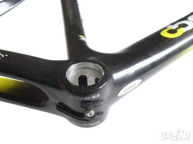 Boardman Team Carbon L/55.5см карбонова шосейна рамка / фреймсет, снимка 9 - Части за велосипеди - 53212723