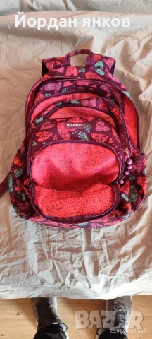Ученическа раница GABOL – ергономична, за момиче (отлично състояние), снимка 3 - Раници - 53589812