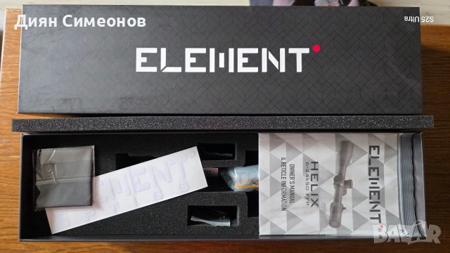 Element Optics HELIX GEN 2 6-24×50 FFP-APR-2D MRAD , снимка 5 - Оборудване и аксесоари за оръжия - 53449891