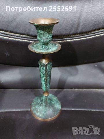Свещник , снимка 2 - Антикварни и старинни предмети - 41886365