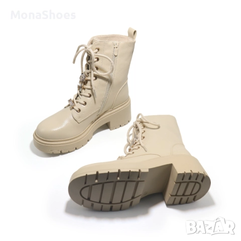 Дамски боти код 4109-2, снимка 6 - Дамски боти - 51918239