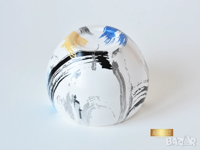  Кашпи за Сукуленти и Цветя /Саксии Изработени от Смола / Подарък за Нов Дом / Цветни Кашпи за Цветя, снимка 8 - Саксии и кашпи - 52412554