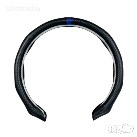 Протектор за волан, 1/2 калъф за волан, Черно със синьо, снимка 2 - Аксесоари и консумативи - 52130661