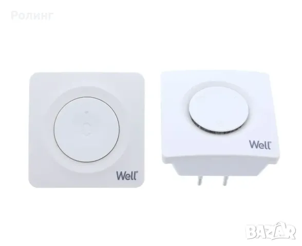 БЕЗЖИЧЕН ЗВЪНЕЦ SWING 220V/ 150М WELL/5455, снимка 2 - Други стоки за дома - 50376841