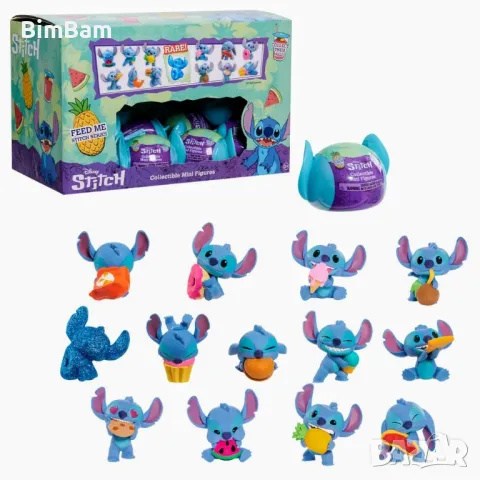Мини фигура изненада в капсула Stitch / Стич / Disney 