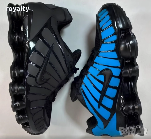 Nike Shox TL Black & Blue Thermoreactive, снимка 2 - Маратонки - 52422802