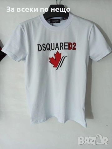DSUQARED2 Мъжка Тениска👕Мъжка Блуза С Къс Ръкав - Различни Цветове Код Urban23, снимка 2 - Тениски - 53667444