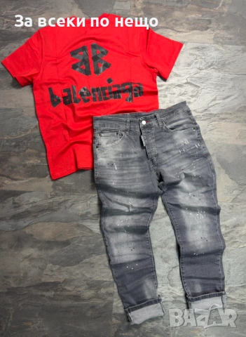 Balenciage Мъжка Тениска👕Мъжка Блуза С Къс Ръкав - Различни Модели Код NGHSP1, снимка 18 - Тениски - 53690028