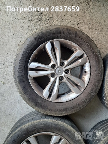 Оригинални джанти за Хюндай- 17 цола 5х114.3, снимка 9 - Гуми и джанти - 52580273